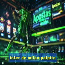 inter de milao palpite